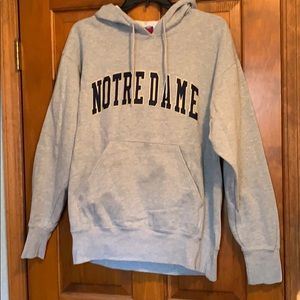 Notre Dame embroidered sweatshirt